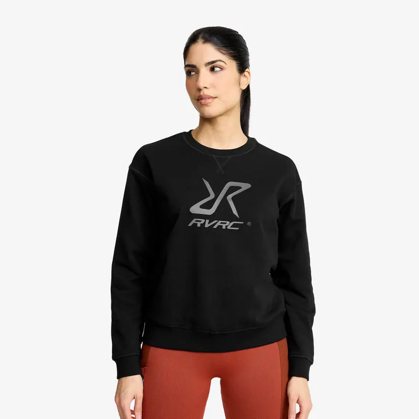 RevolutionRace RVRC Sweatshirt Dame Black