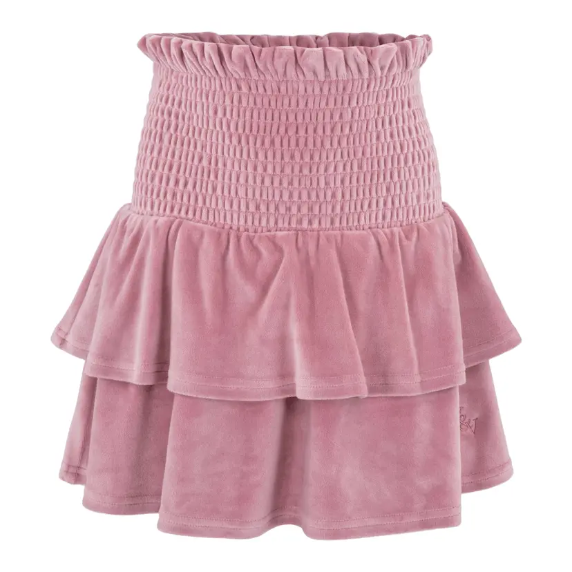 Vilje & Ve Vilje & Ve - Skjørt Hermine Velour Soft Pink