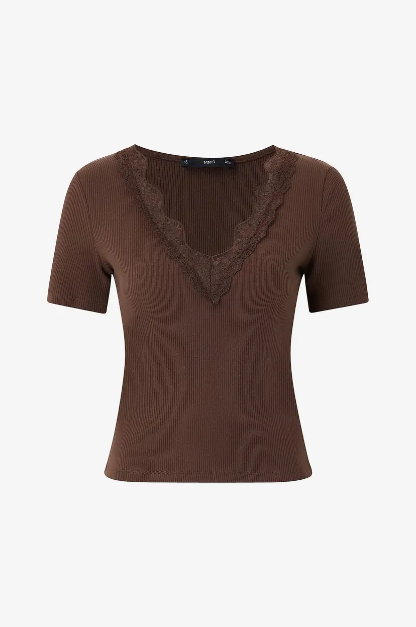 Mango Topp Locy - Brun