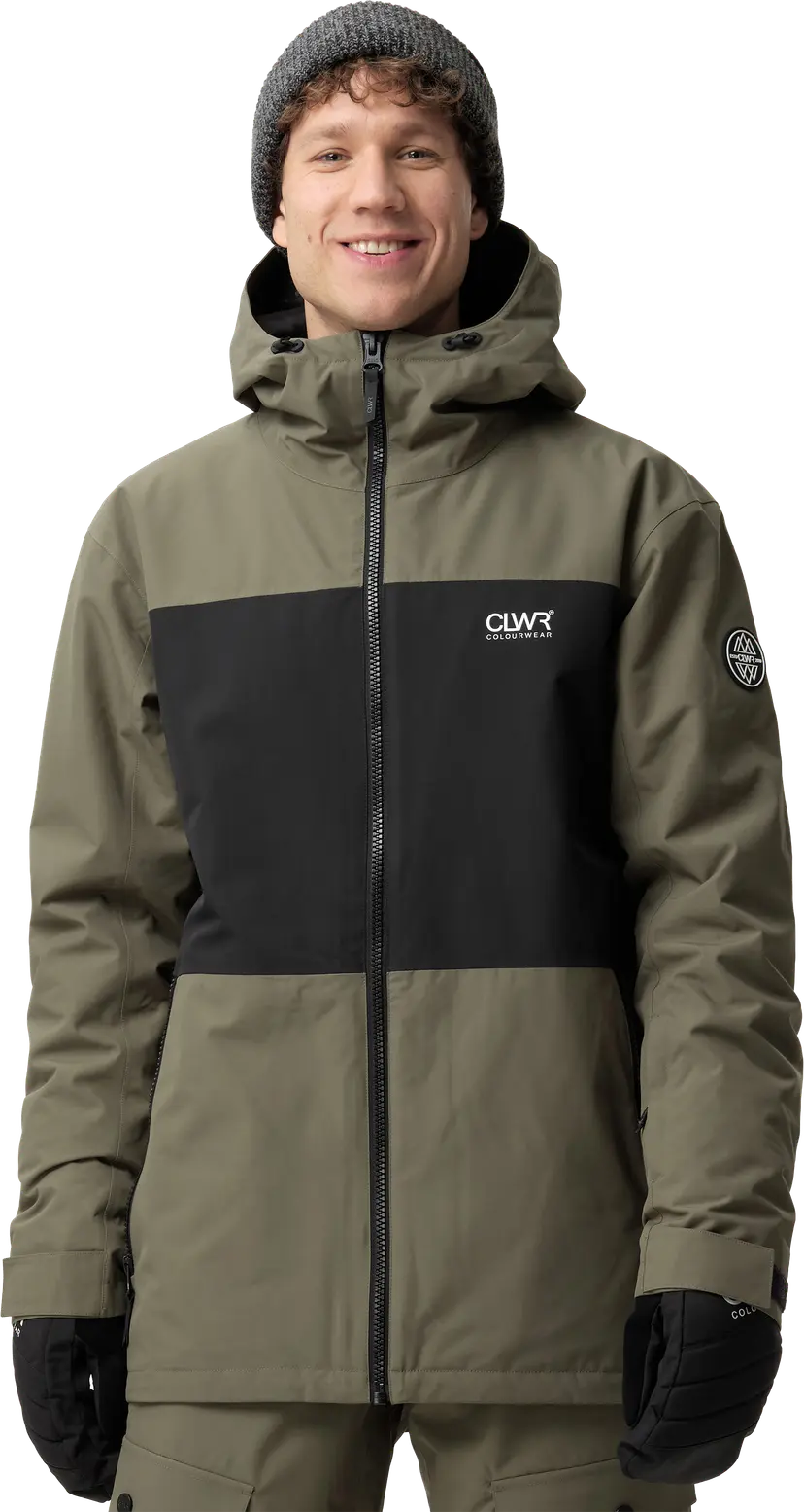 ColourWear ColourWear Men´s Core Jacket Khaki Green