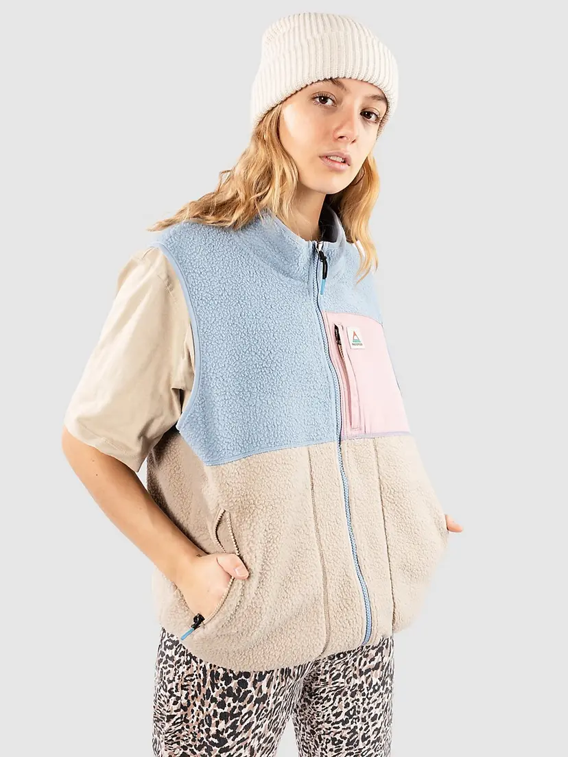Passenger Passenger Fairbanks Recycled Sherpa Vest mønster