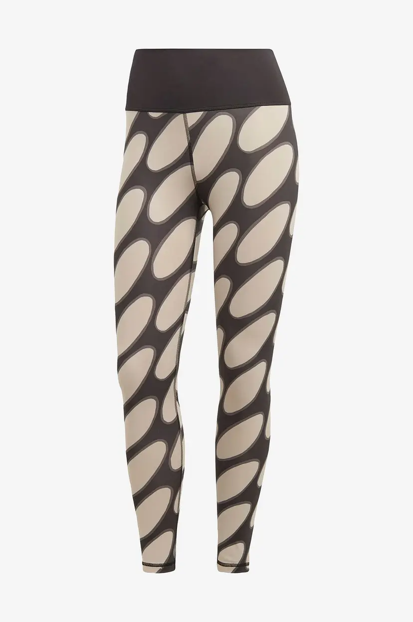 Adidas Sport Performance Treningstights adidas x Marimekko Optime Training 7/8 Tights - Svart