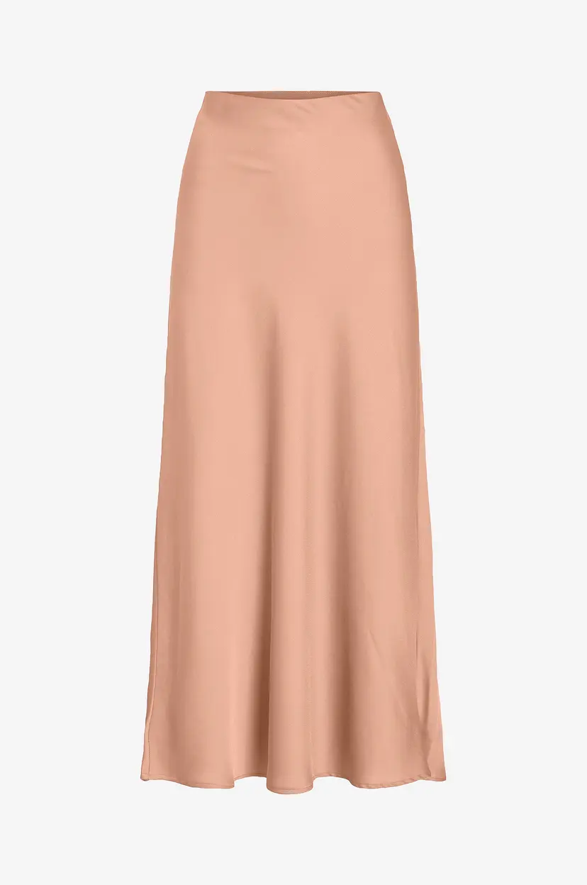 Vila Maxi skjørt viEllette HW Long Skirt - Rosa