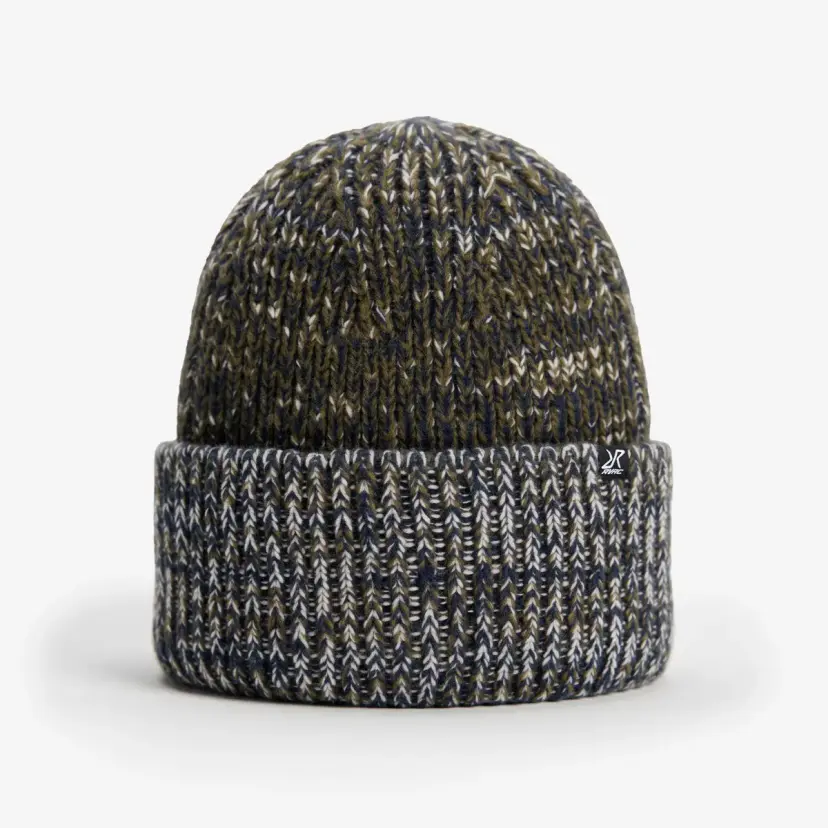 RevolutionRace RVRC Wool Multi Beanie Unisex Deep Navy/Dark Olve