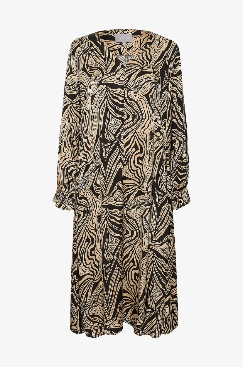 Culture Kjole cuVilma Long Dress - Svart