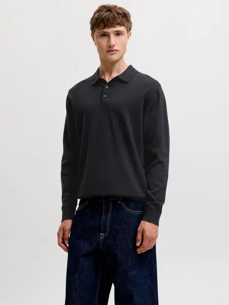 Jack & Jones Jjebasic Knit LS Polo
