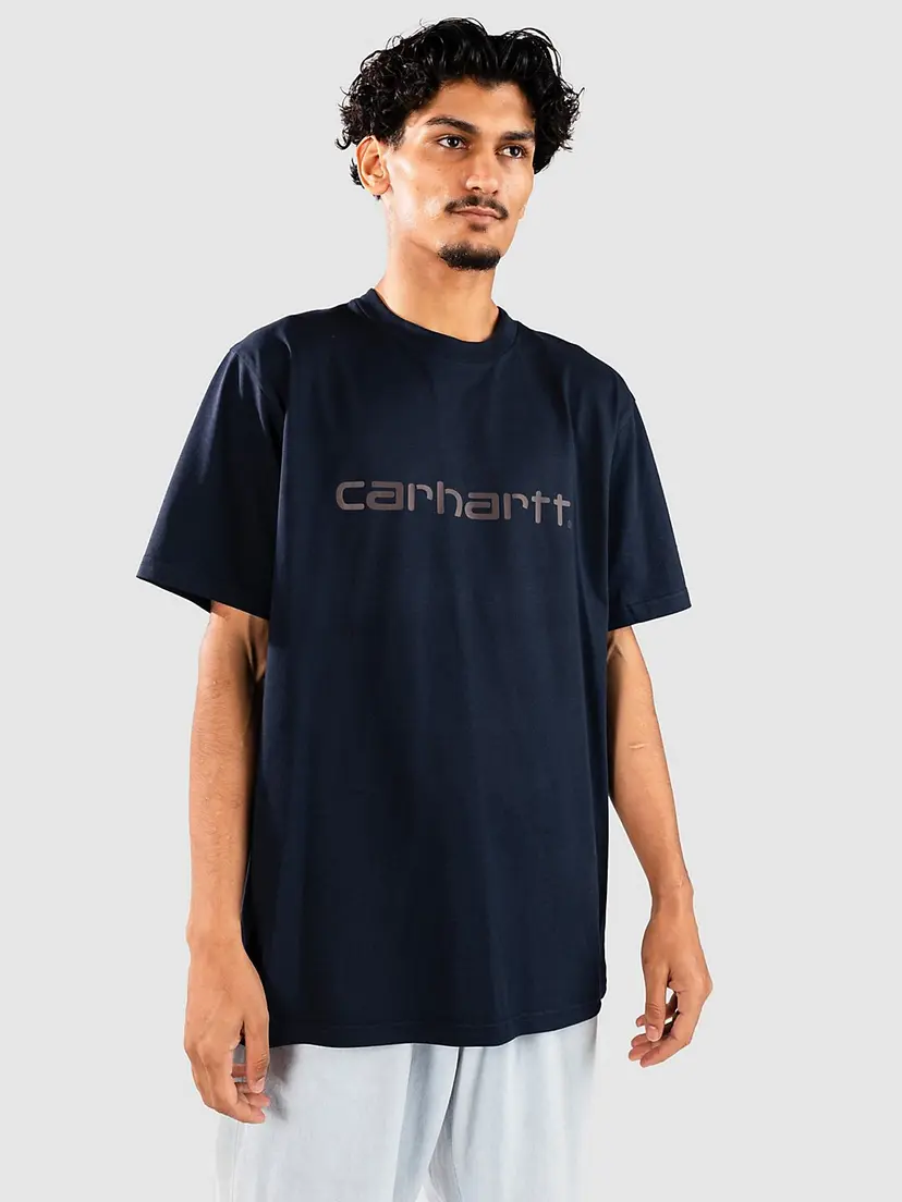 Carhartt Wip Carhartt WIP Script T-skjorte blå