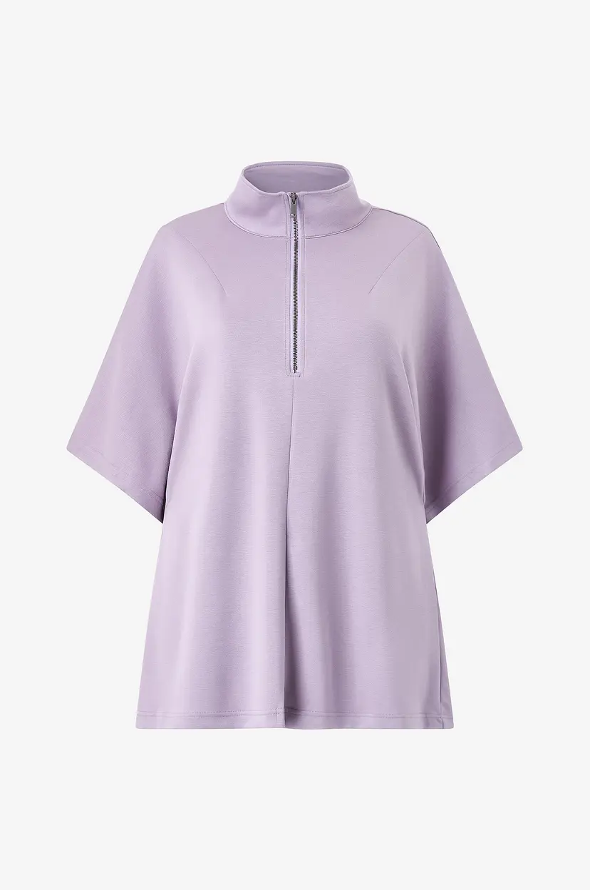 Gozzip Tunika GEdit Tunic with zipper - Lilla