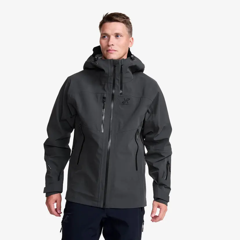 RevolutionRace Cyclone 3L Shell Jacket Herre Anthracite