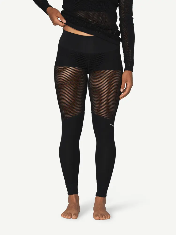 Devold Devold - Wool Mesh Pro Stilongs Dame - Large - Svart