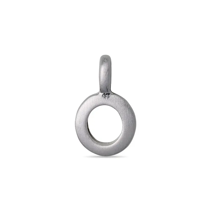 Pilgrim Pilgrim CHARM O anheng, sølvbelagt