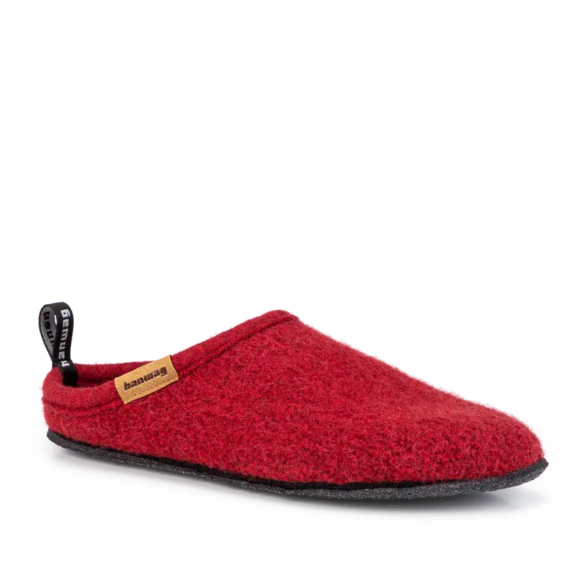 Hanwag Hanwag Unisex Cabin Loafer Wine Red