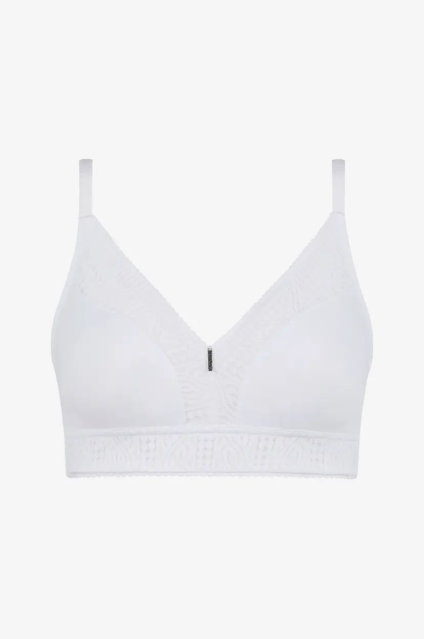 Chantelle Myk BH Easy Support Wirefree Support Bra - Hvit