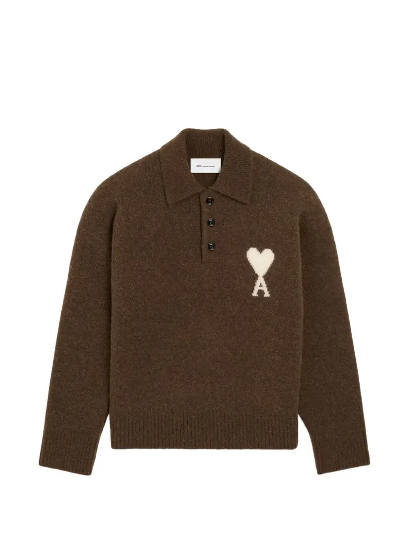 Ami Paris Ami Paris Gensere – Brun
