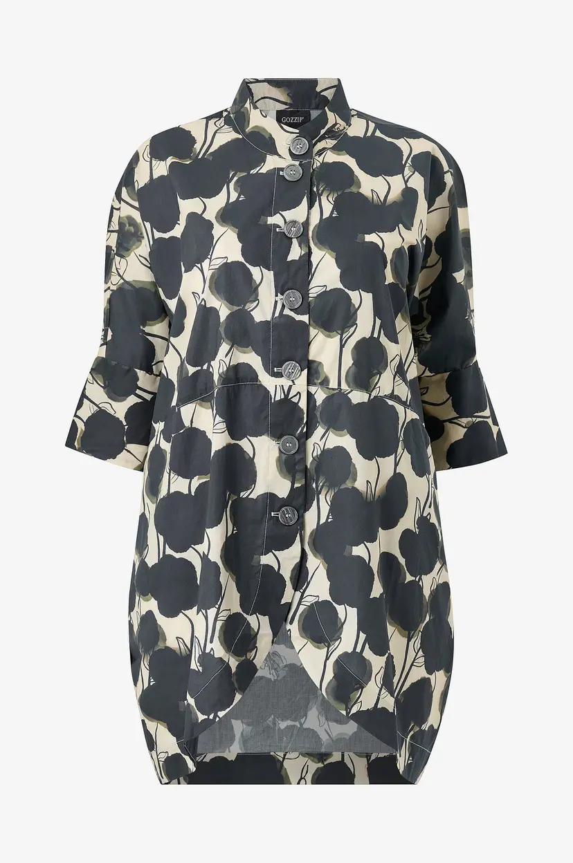 Gozzip Tunika GSilje oversized cardigan - Beige