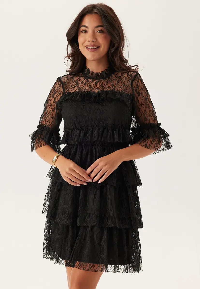 Bubbleroom Frill Lace Dress