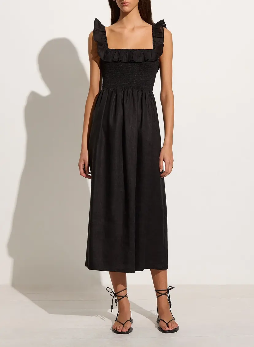Faithfull The Brand Sameera Midi Dress