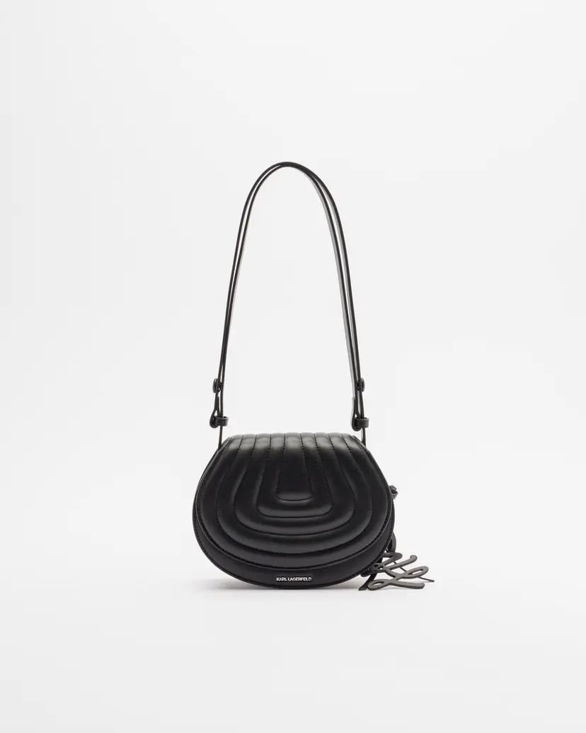 Karl Lagerfeld Karl Lagerfeld K/Wellen Saddle CB Black Crossbody bag