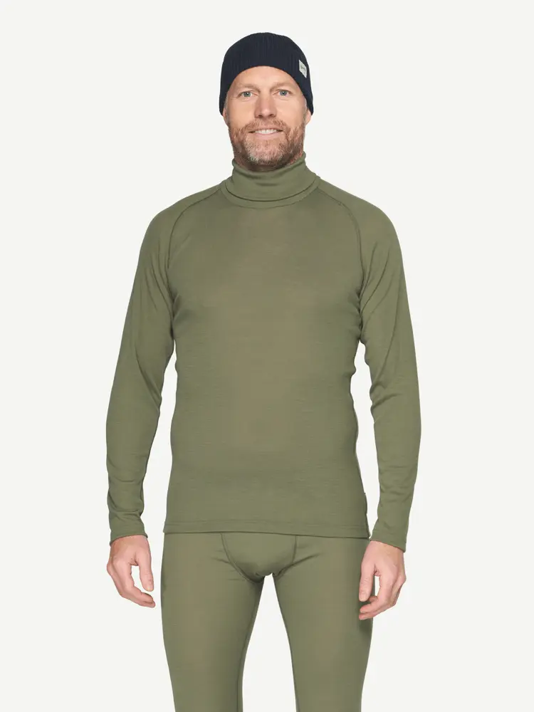 Devold Devold - Adventure Merino 190 High Neck Herre - Large - Grønn