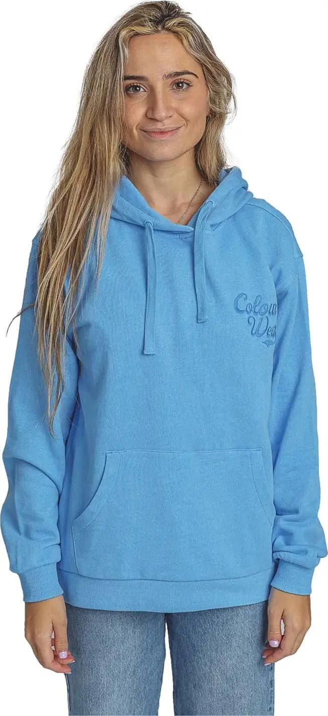 ColourWear ColourWear Women's Ink Hood Light Blue