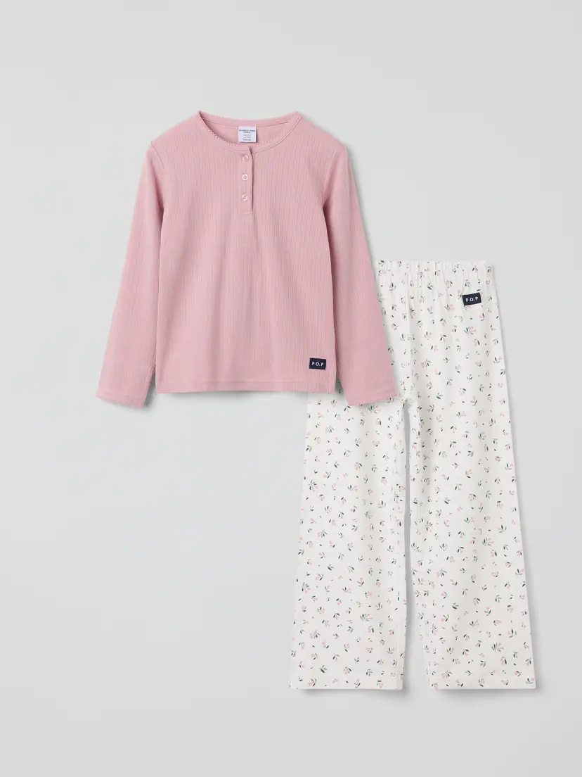 Polarn O. Pyret Pyjamas blomster