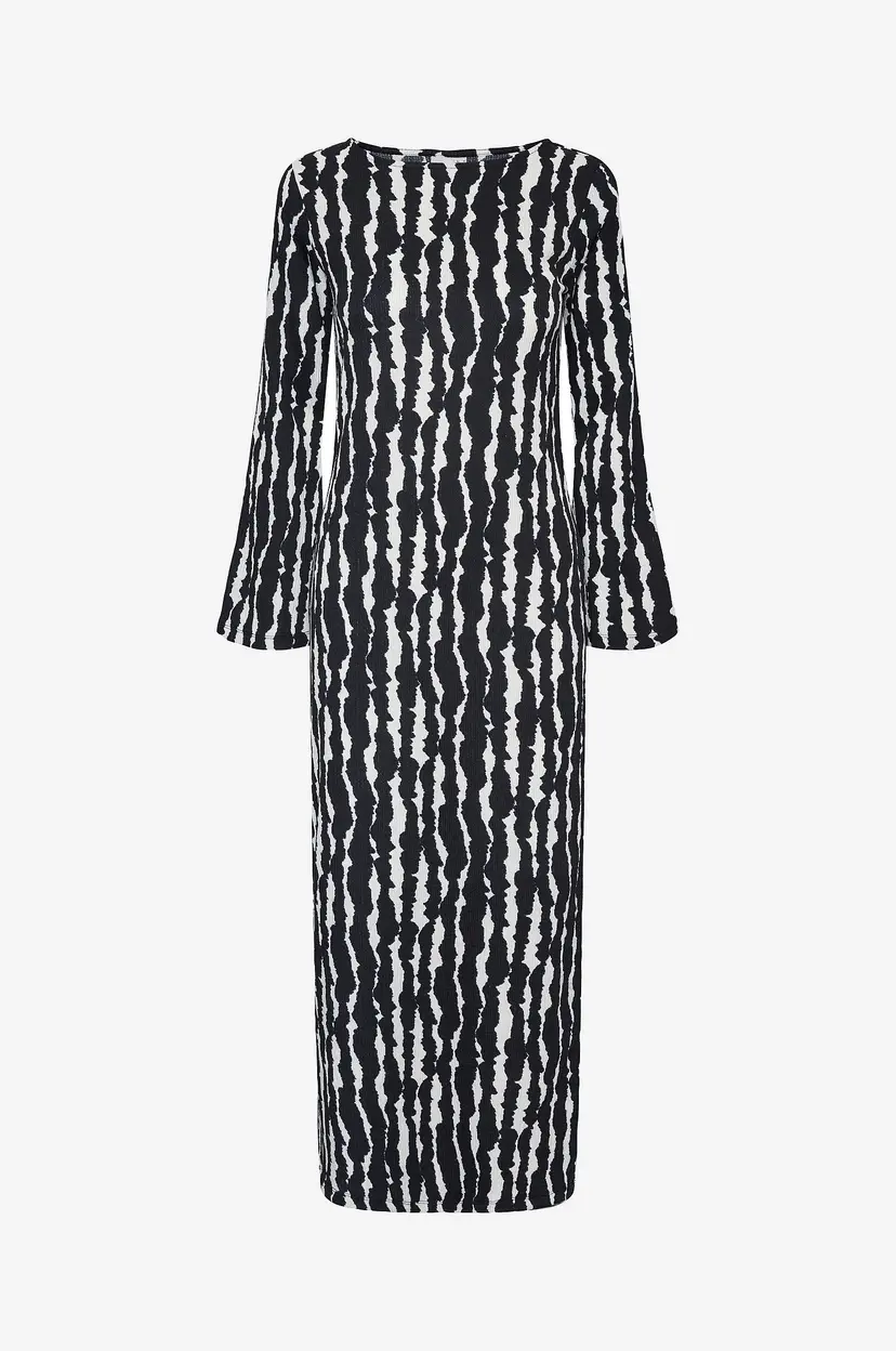 Y.A.S Maxikjole yasZenu LS Ankle Dress - Svart