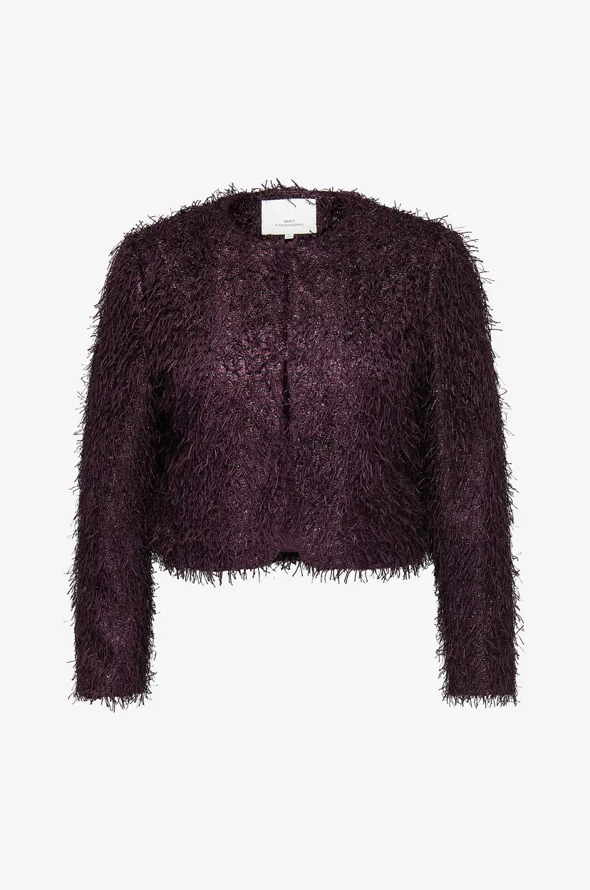 Only Carmakoma Jakke Carnewlise Short Jacket - Rød