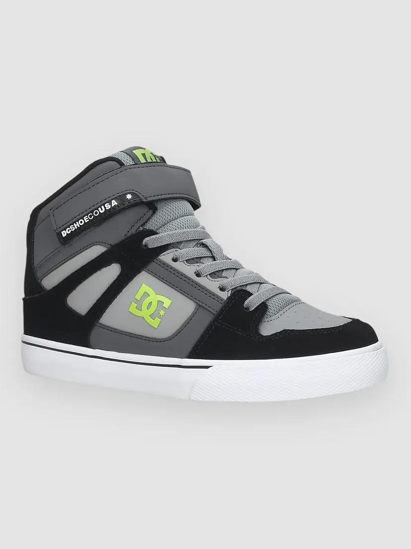 Dc DC Pure High-Top EV Kids Skatesko svart