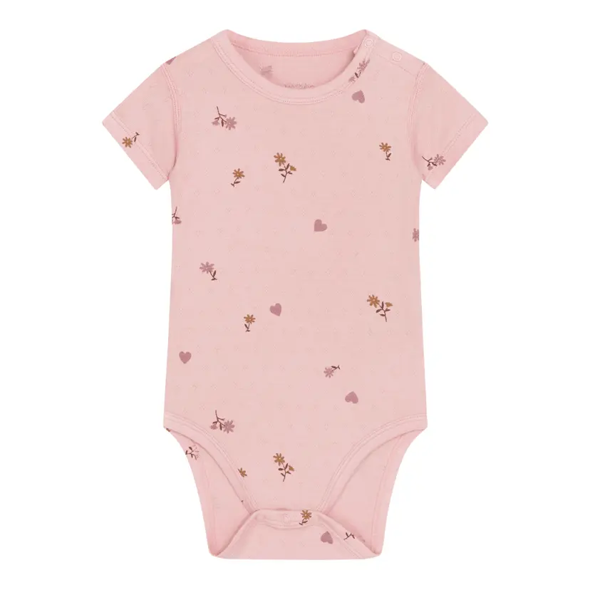 Hust and Claire Hust and Claire - Body Kortermet Bambus Buller Dusty Rose