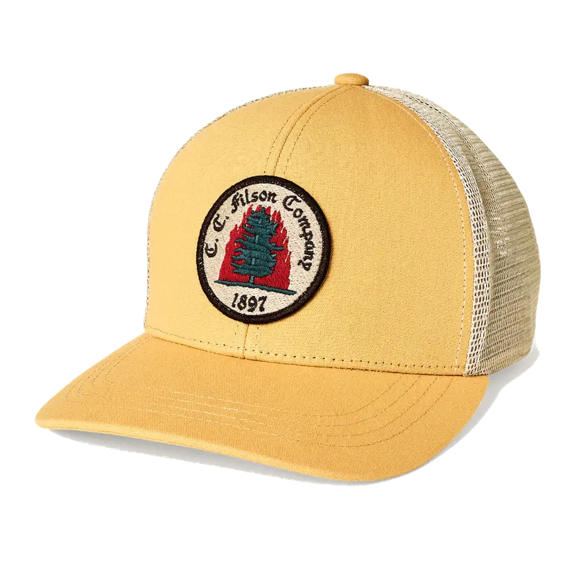 Filson Filson Wildfire Logger Mesh Cap Vintage Gold