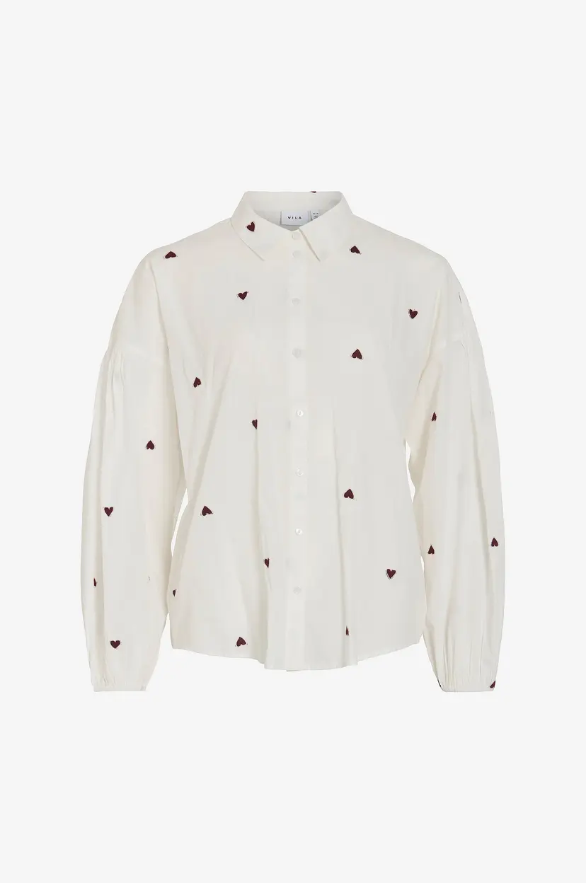 Vila Skjorte viStef L/S - Hvit
