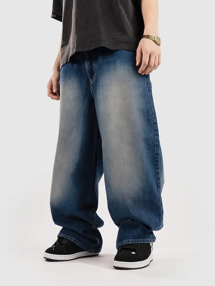 Empyre Empyre Sk8 Ultra Wide Jeans blå