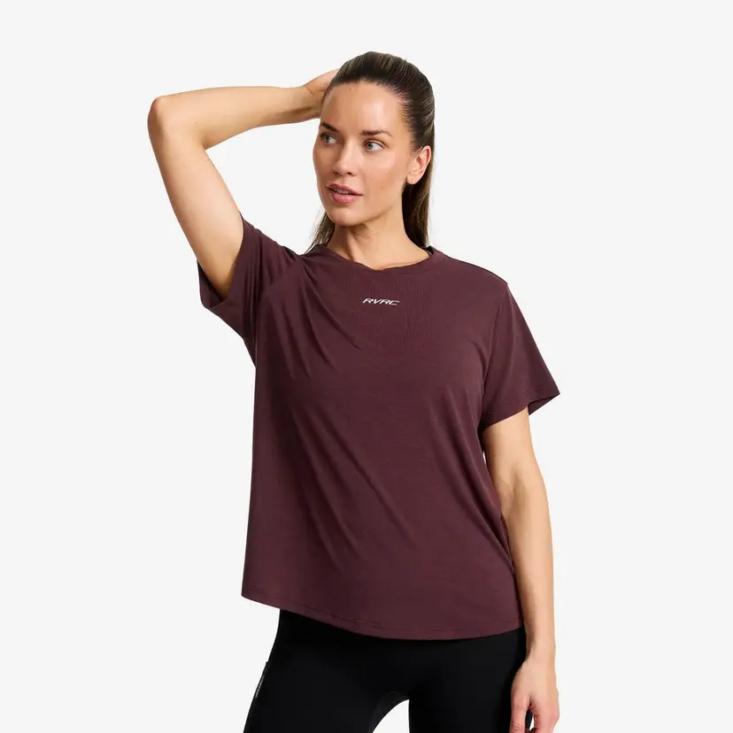 RevolutionRace Progress Active Soft T-shirt Dame Winetasting
