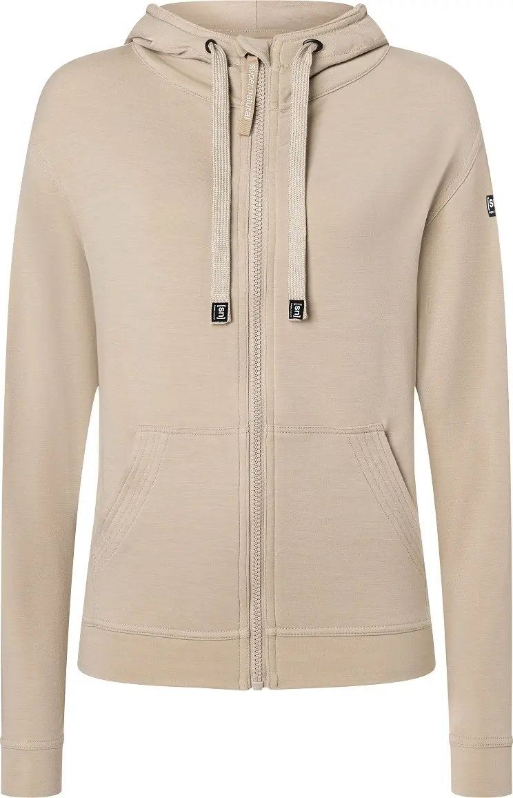 Super.Natural super.natural Women's Solution Hoodie White Pepper