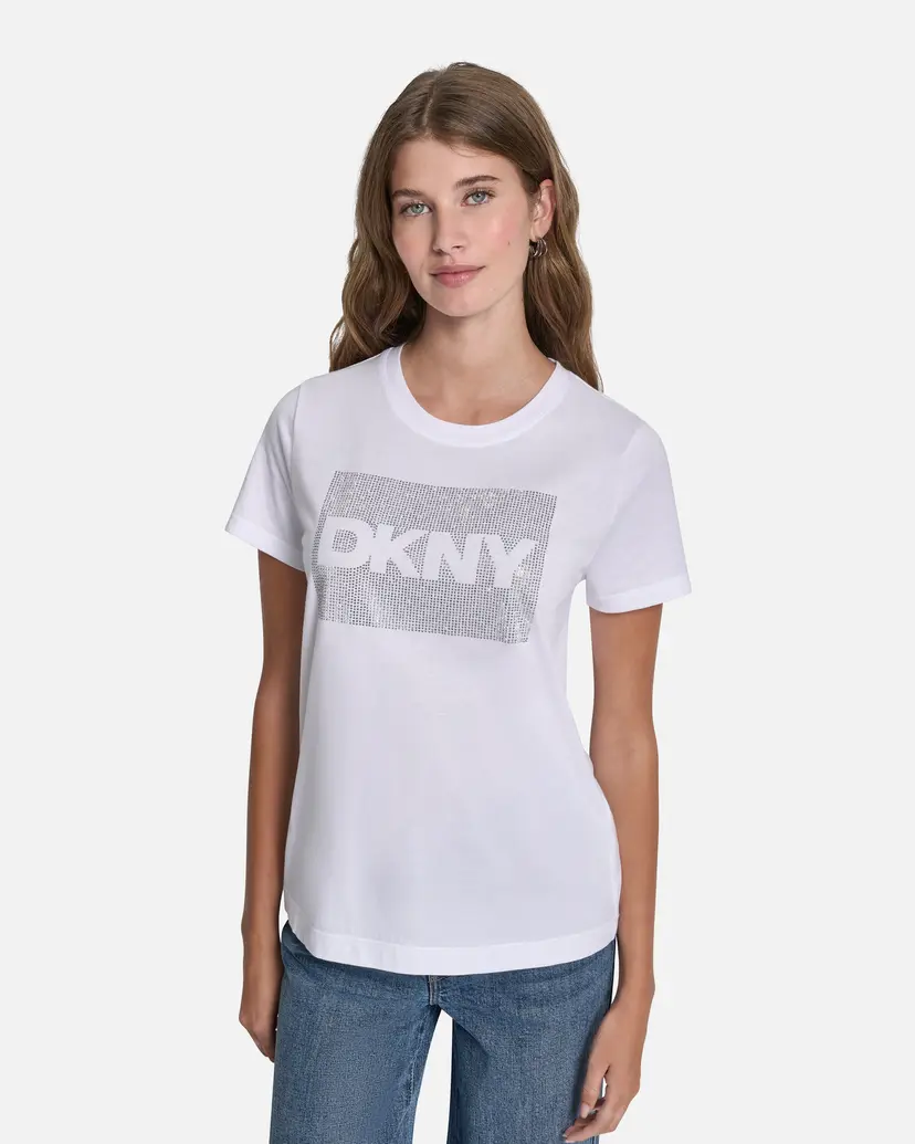 DKNY Jeans DKNY Jeans DJ6T1701 White T-shirt