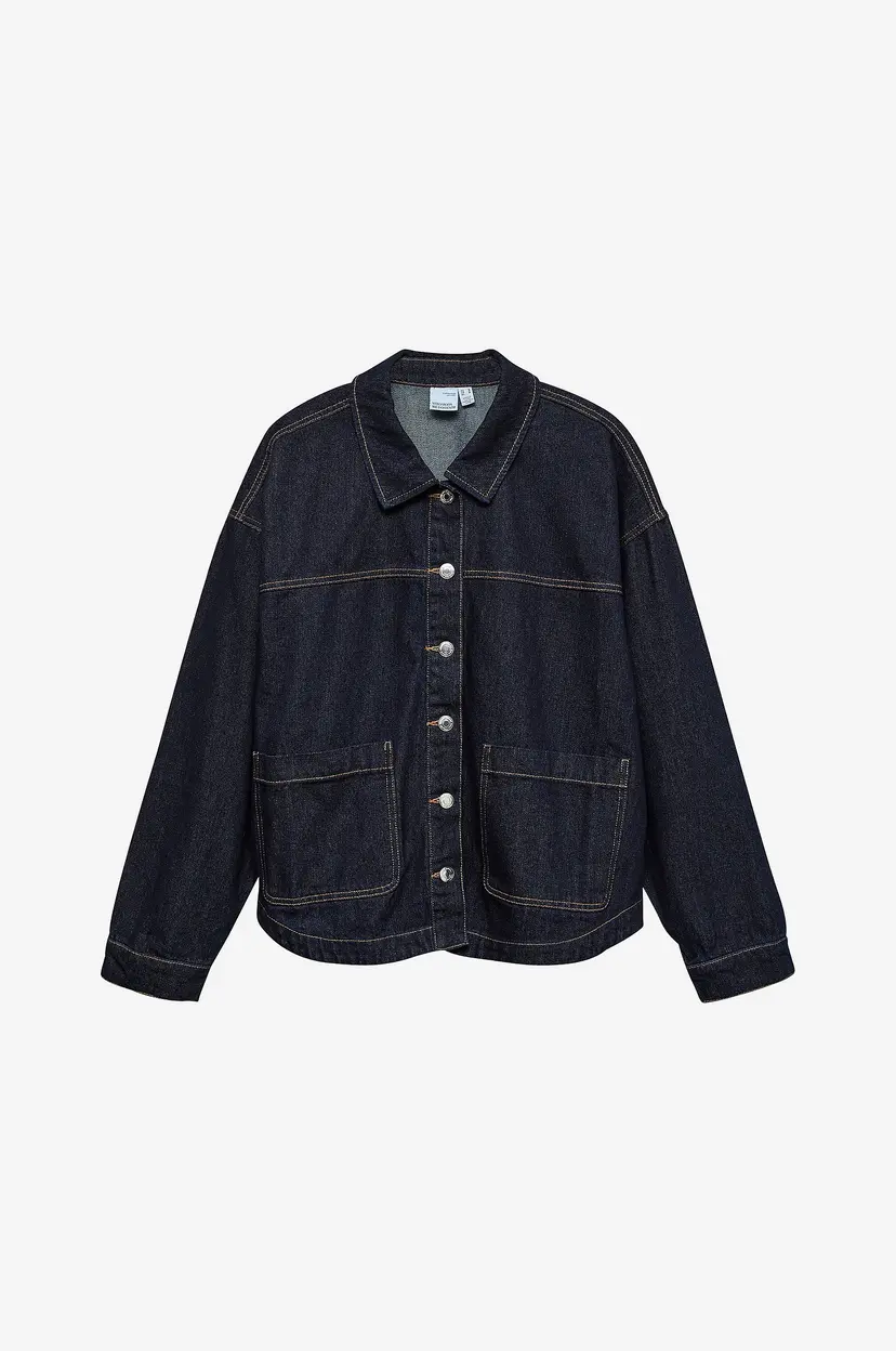 Vero Moda Skjortejakke vmJamie LS Denim Shacket Mix GA Noo - Blå