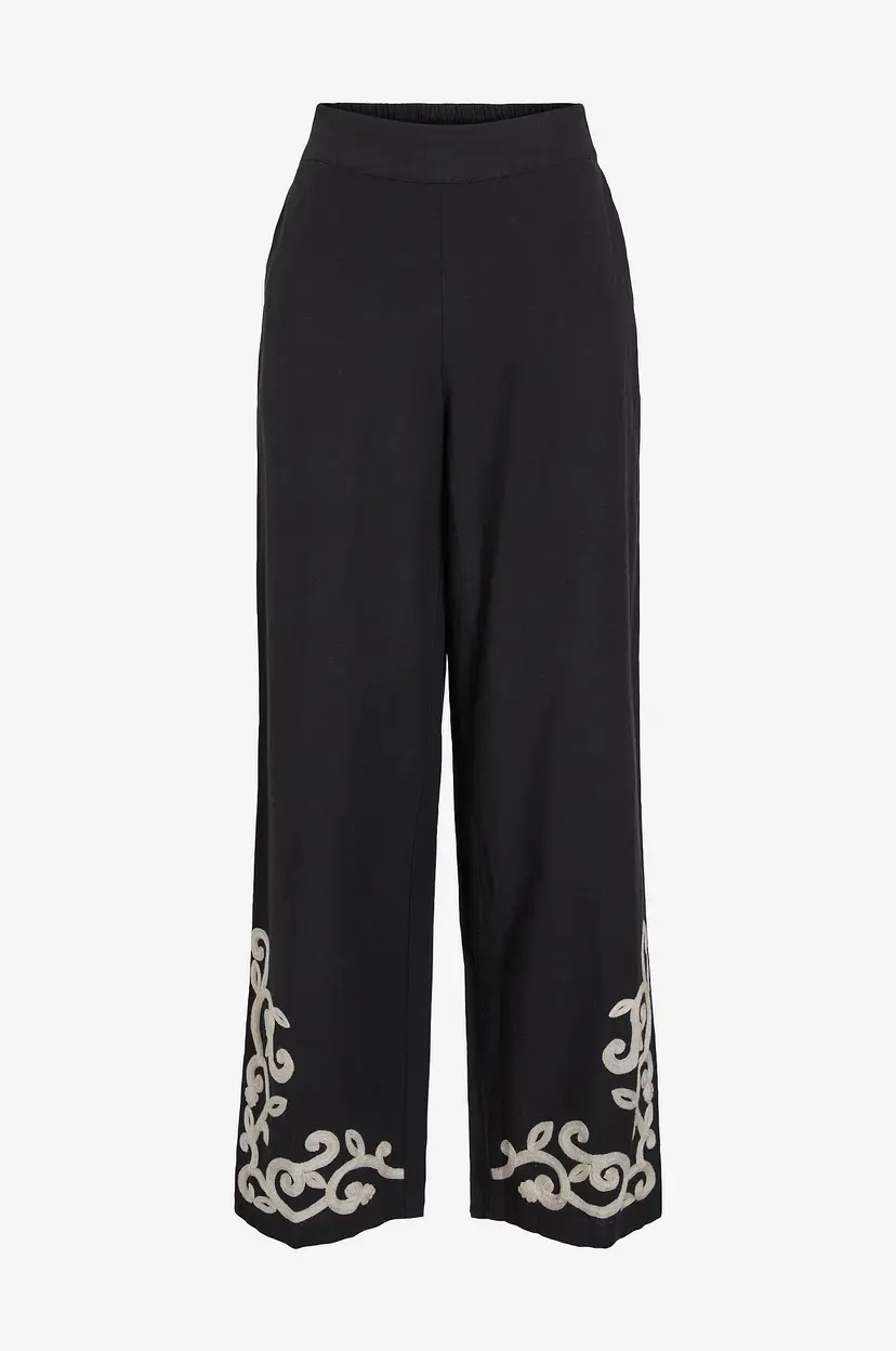 Vila Bukser viPolene HW Pants - Svart