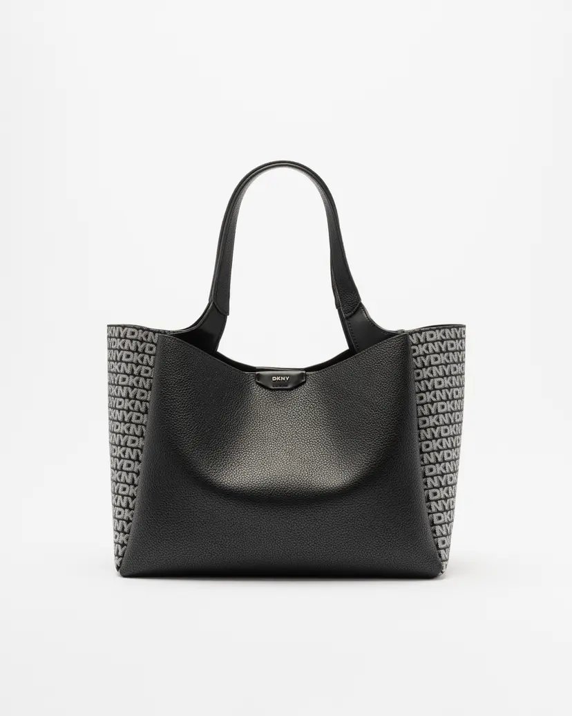 DKNY Dkny Willa New York Logo Tote Black Tote bag