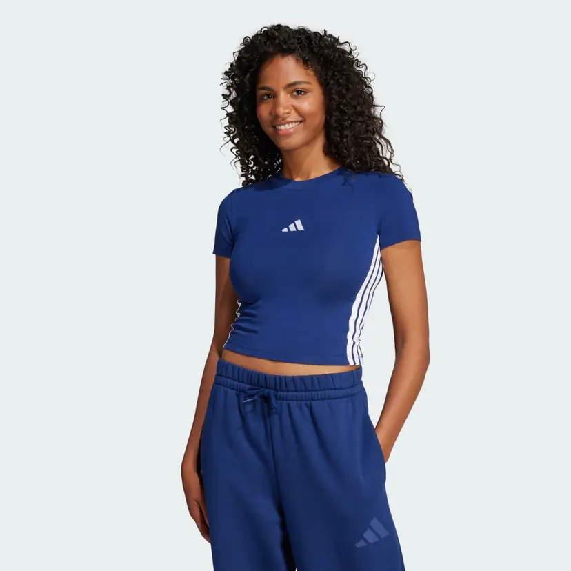 Adidas Essentials 3-Stripes Slim Baby T-skjorte