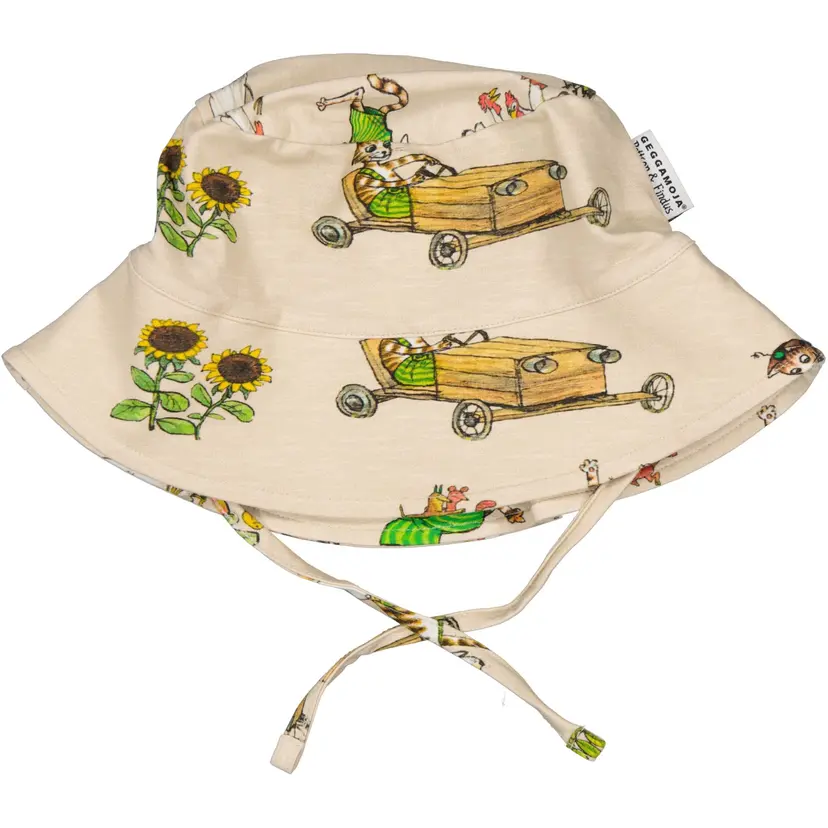 Geggamoja Solhatt Pettson och Findus Beige - 4-10 m