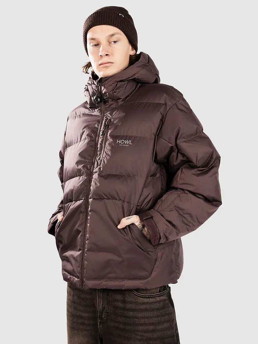 Howl Howl Puffy Fleecejakke rød