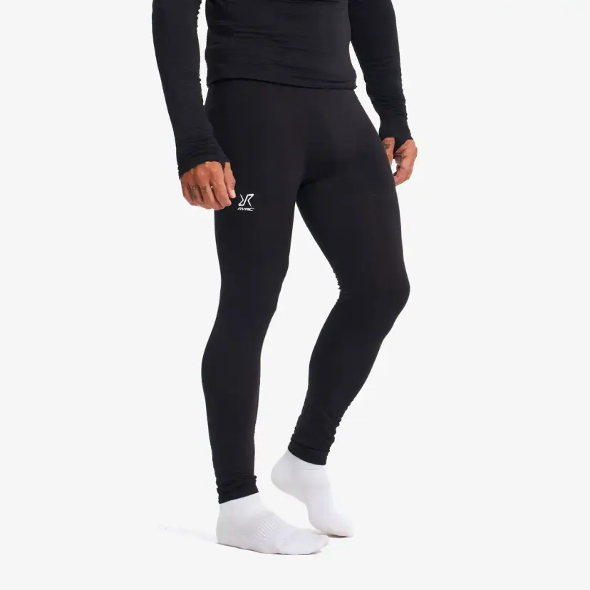 RevolutionRace Tour Thermal Base Layer Pants Herre Black