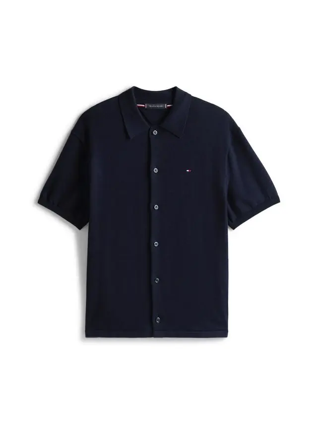 Tommy Hilfiger ESSENTIAL COTTON SS OVER SHIRT
