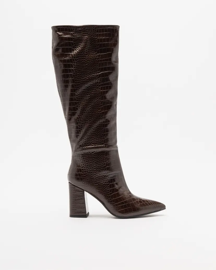 PROF PROF HY2529 Brown Knee high boots