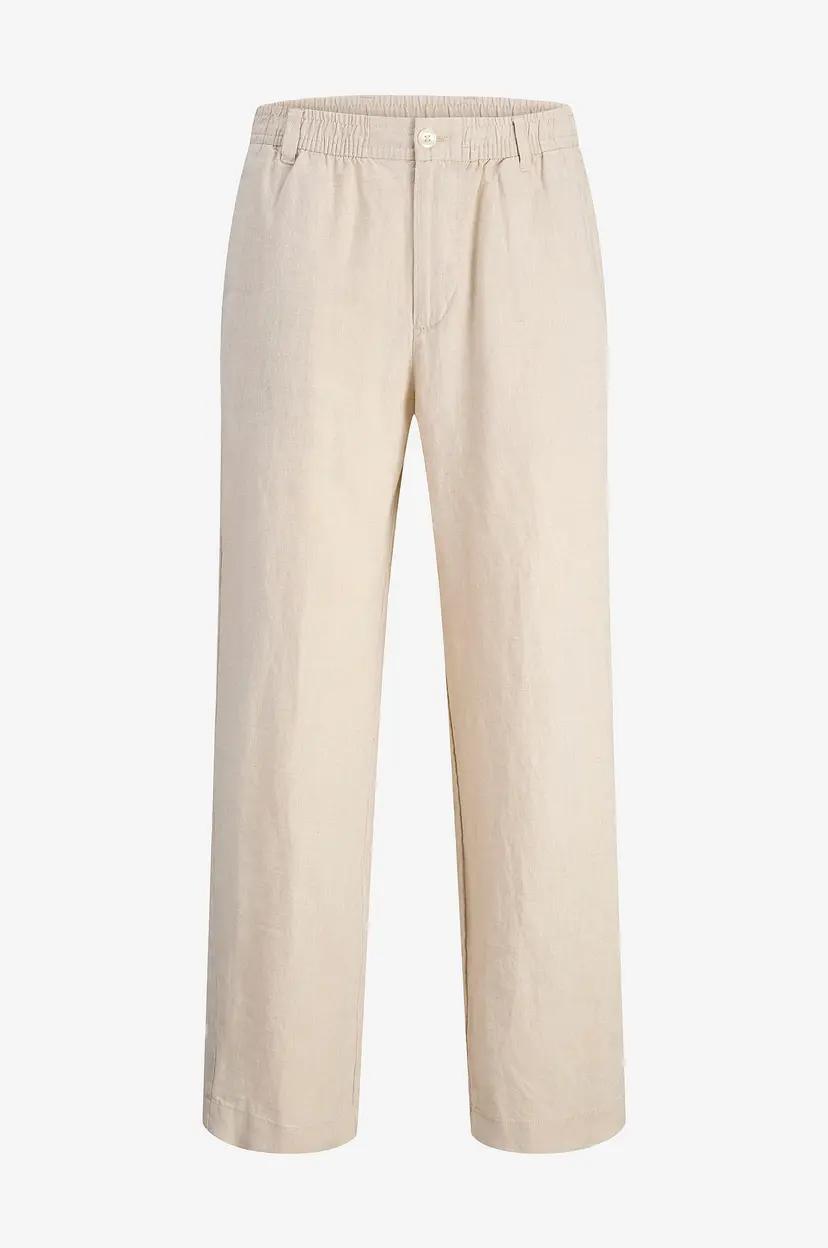 Jack & Jones Chinos jpstKarl jjLawrence Linen Chino SN - Beige
