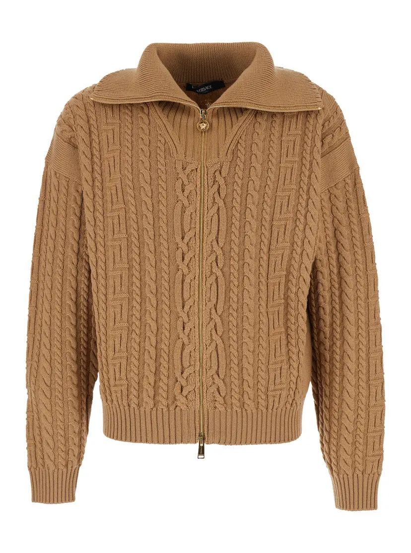 Versace Versace Cardigans – Beige