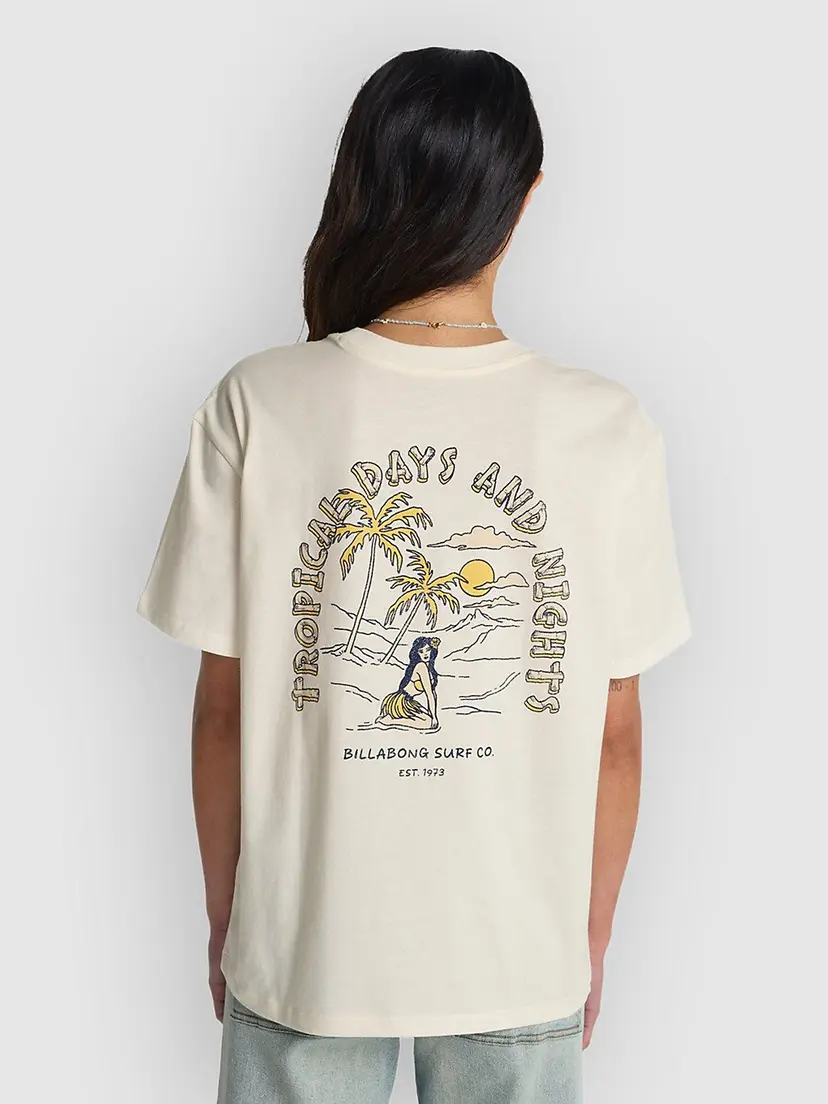 Billabong Billabong Welcome To Hawai T-skjorte hvit