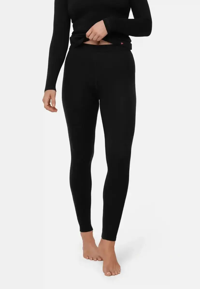 DANISH ENDURANCE DANISH ENDURANCE EXTREME MERINO SKIUNDERBUKSER, Sort, S
