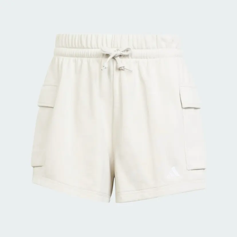 Adidas Essentials Small Logo French Terry Cargo Shorts