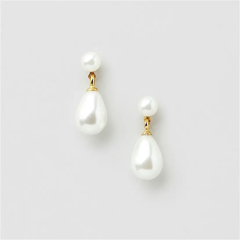 Safira Aurora Pearl Studs